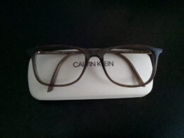 Eyeglasses Frames - Calvin Klein - CK 19513 201 Crystal Dark Brown