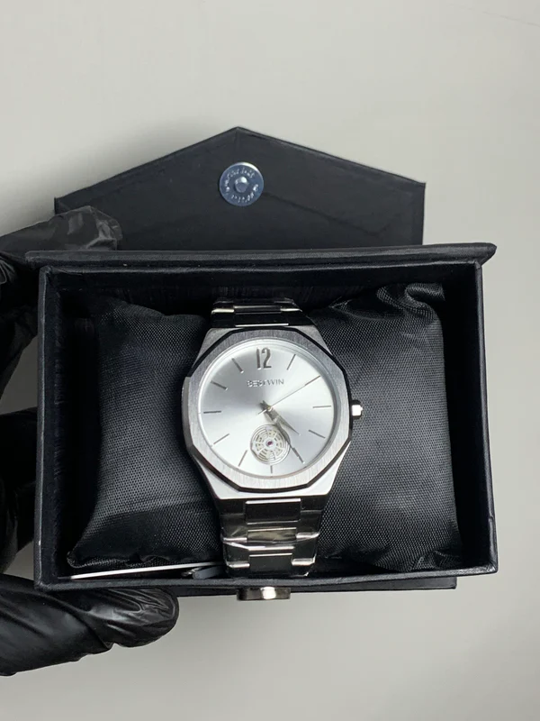 Limited Edition Bestwin PRX White Dial Bestwin Stainless Steel Mens Watch - Image 2