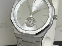 Limited Edition Bestwin PRX White Dial Bestwin Stainless Steel Mens Watch
