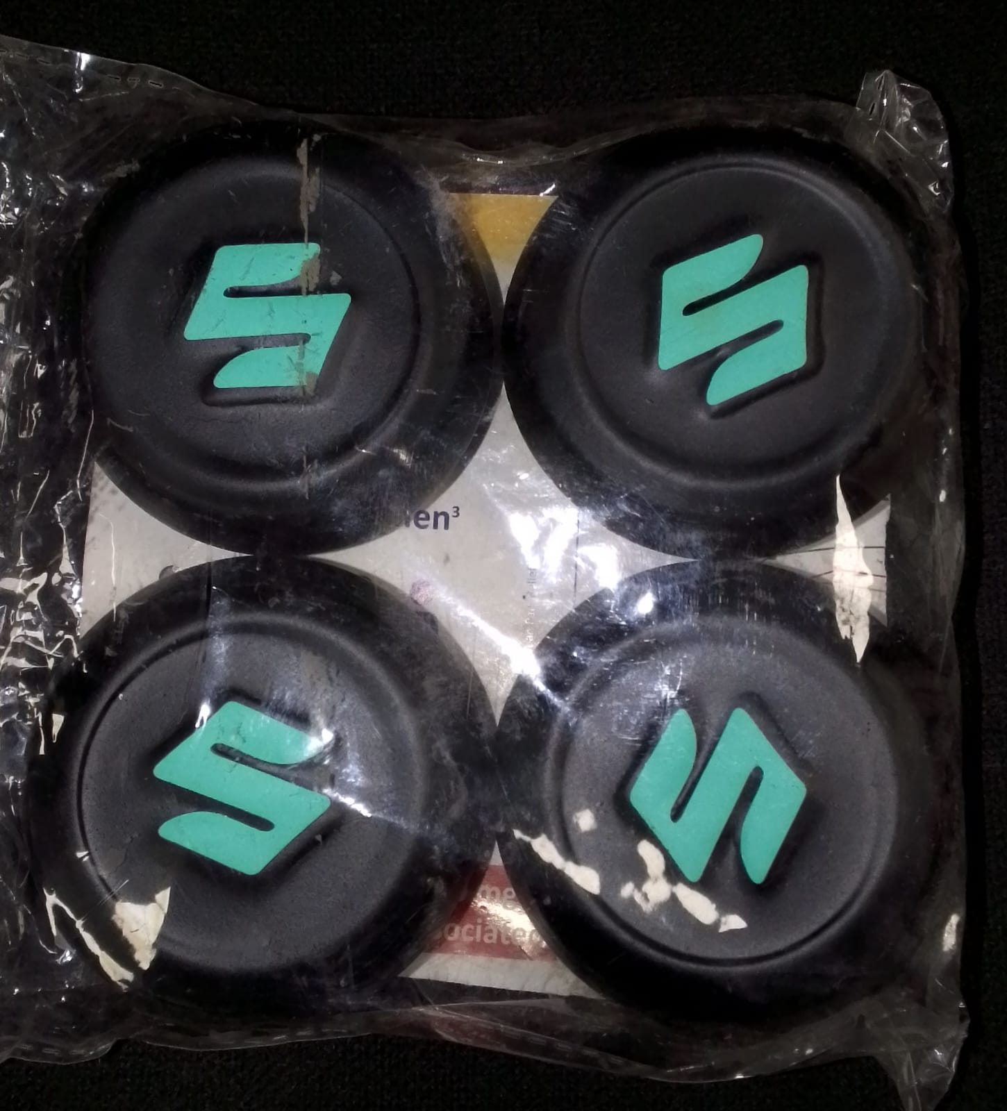 Steel Rim Center Cap - Set of 4 Suzuki - Mehran 1990-2018 - 12 inch