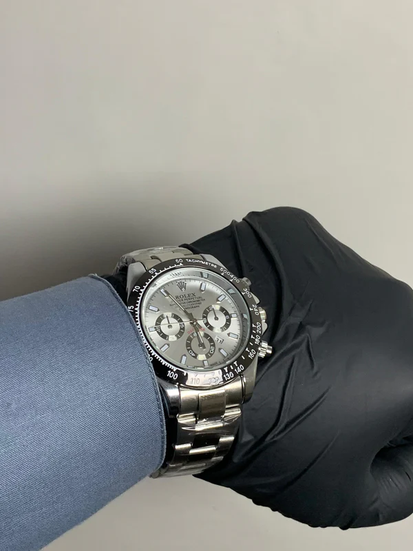 White Dial RLX Daytona Stainless Steel Mens Watch - Image 4