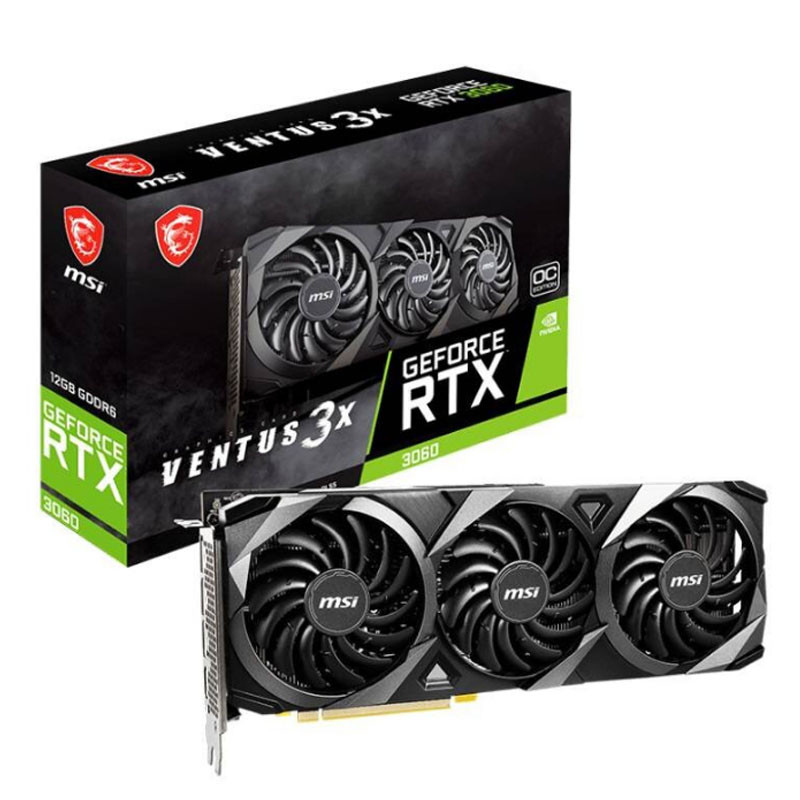 MSI GeForce RTX 3060 VENTUS 3X 12G OC Graphics Card